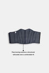 Zivame Non-Padded Short Slip Corset - Dark Wash — thumbnail 6